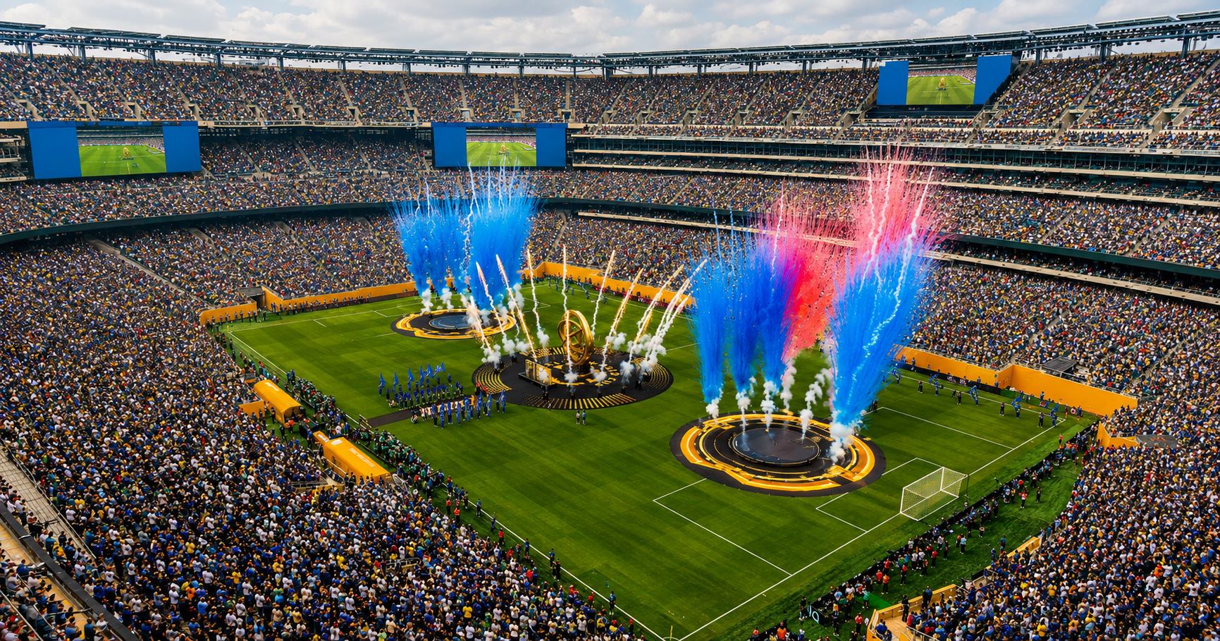 World Cup 2026 TV schedule viewing planner with stadium atmosphere and match timing context